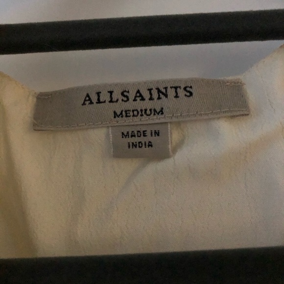 AllSaints Jade Dress Size Medium - Picture 6 of 7